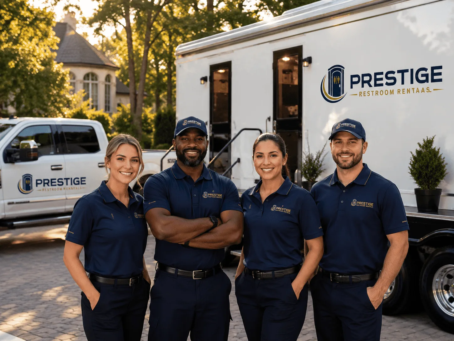 Trusted Luxury Portable Restrooms company in Mcdonald, OH